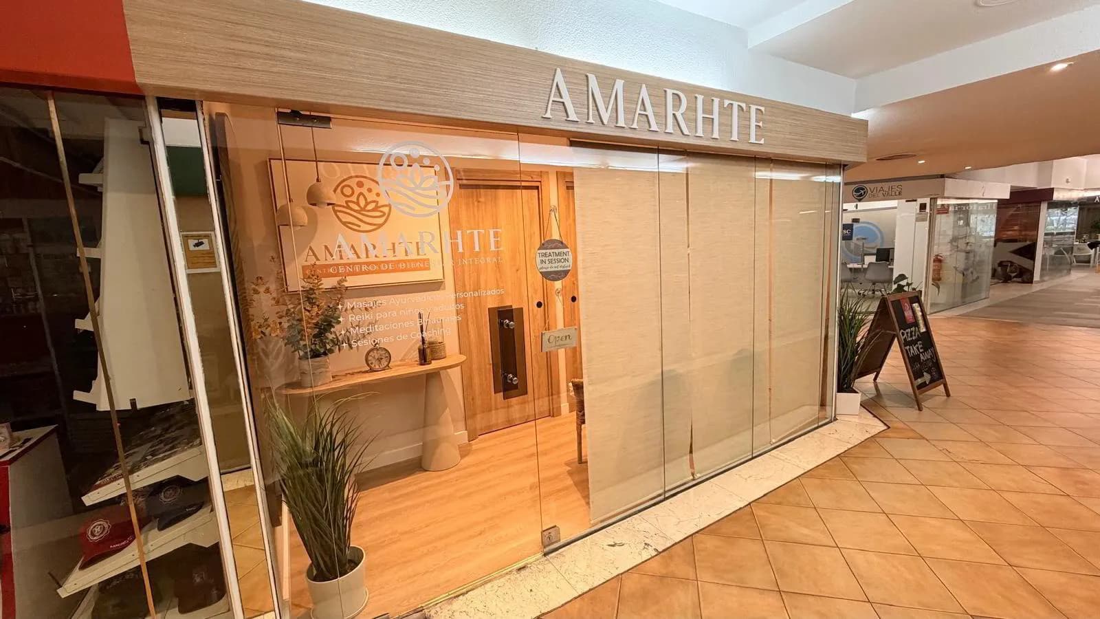 Entrada do centro Amarhte